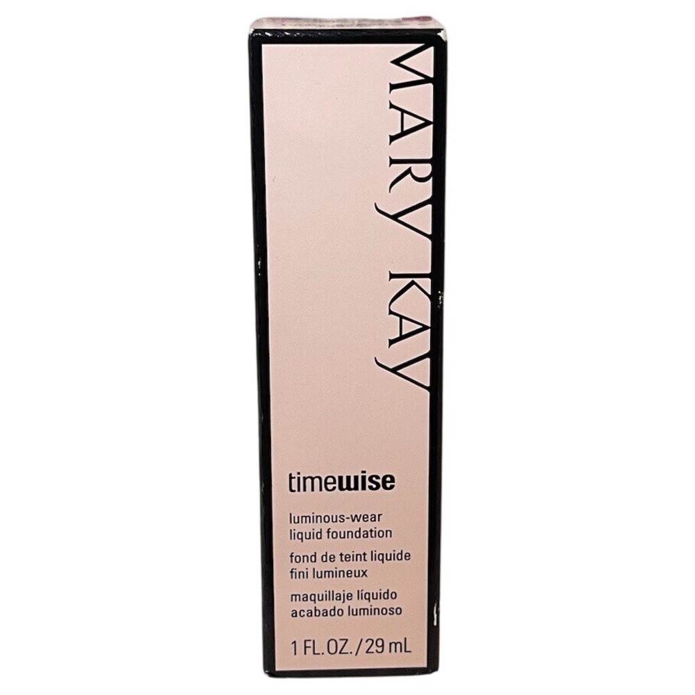 MARY KAY TIMEWISE‎ LUMINOUS WEAR LIQUID FOUNDATION DISCONTINUED 038698 IVORY 3